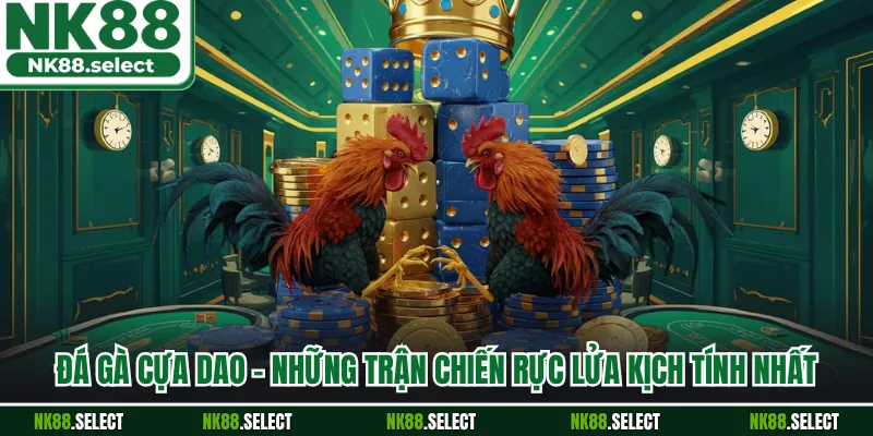 Đá Gà Cựa Dao - Những Trận Chiến Rực Lửa Kịch Tính Nhất
