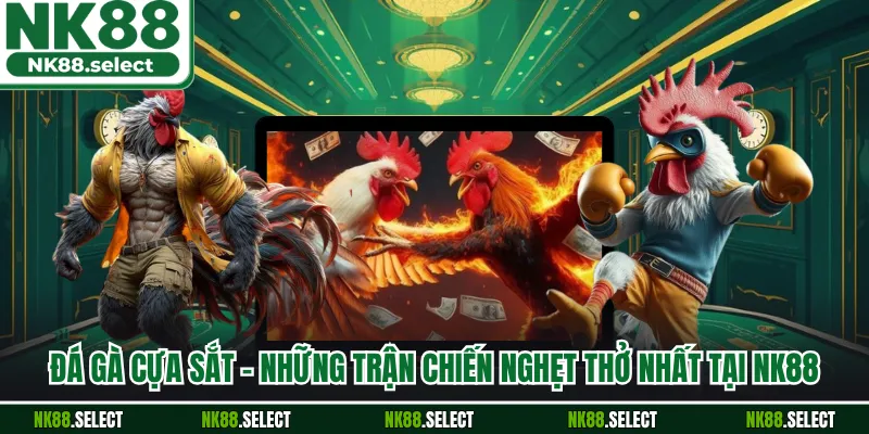 Đá Gà Cựa Sắt - Những Trận Chiến Nghẹt Thở Nhất Tại NK88