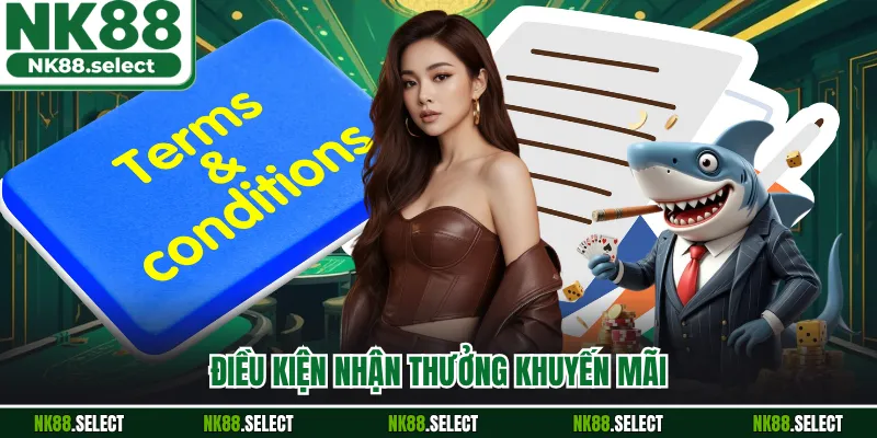 Điều kiện nhận thưởng khuyến mãi